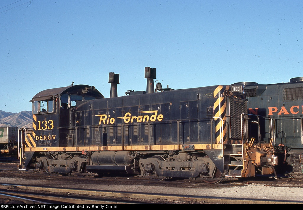 DRGW 133 at SLC